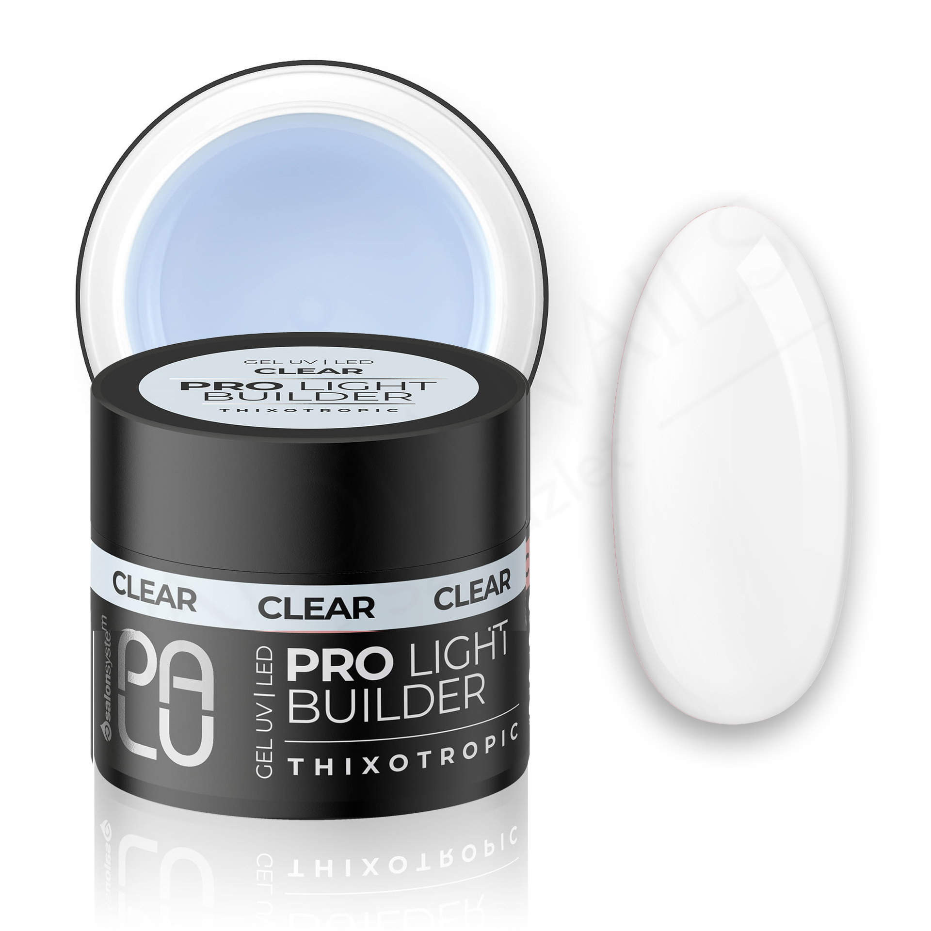 PALU Pro Light Builder építőzselé 45g - Clear építőzselé
