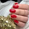 SEMILAC UV/LED Gél Lakk 7ml - 025 - Glitter Red