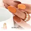 SEMILAC UV/LED Gél Lakk 7ml - 417 - HEMA FREE - Safari Sunset