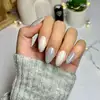 SEMILAC UV/LED Gél Lakk 7ml - 461 - HEMA FREE - Hollywood Silver