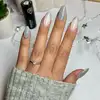 SEMILAC UV/LED Gél Lakk 7ml - 461 - HEMA FREE - Hollywood Silver