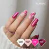 SEMILAC UV/LED Gél Lakk 7ml - 468 - HEMA FREE - Cat Eye - Pink Cosy Essentials