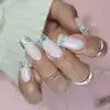 CLARESA Megastar Nail Art Gel 10 g - Silver Flicker