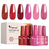 Venalisa 6 db-os UV/LED Gél lakk szett - 2226 - Scarlet Rose - Hema Free