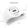 SUN X5 Max UV/LED Műkörmös Lámpa - 80W - White - 45 LED