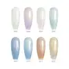 CANNI HEMA FREE  szett 8x9ml - No.09 - Aurora Glitter Collection