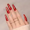 Born Pretty Pro UV/LED HEMA FREE gél lakk 15 ml - C060 - Red Sequins