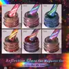 BORN PRETTY PRO UV/LED gél lakk 15 ml - T001 - Rainbow Reflective