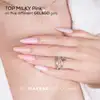 MAKEAR No Wipe Top 8 ml - MILKY PINK
