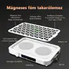 Duplaventillátoros asztali porelszívó - 48 W