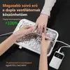 Duplaventillátoros asztali porelszívó - 48 W