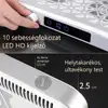 Duplaventillátoros asztali porelszívó - 48 W