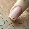 Öntapadó francia matrica (48 db) - 3 Rosegold -98