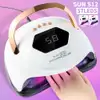 SUN S12 UV/LED Műkörmös Lámpa - 57 LED