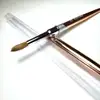 Prémium 100% Kolinsky porcelán ecset #10 Rosegold