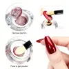 CANNI - Chrome Powder szett - 12db krómpor + Chrome Powder Top Coat 9ml