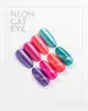 CLARESA UV/LED gél lakk 5g - CAT EYE Neon Purple