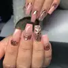 PN Metallic holo glitter mix No.28 Rosegold