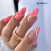 SEMILAC UV/LED Gél Lakk 7ml - 435 - HEMA FREE - Friendly Magenta