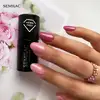 SEMILAC UV/LED Gél Lakk 7ml - 376 - HEMA FREE - Shimmer Stone Pink Diamond