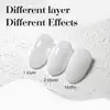 CANNI HEMA FREE UV/LED gél lakk 9ml No.9049 - Milky White