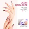 CANNI HEMA FREE UV/LED gél lakk szett 6x9ml - 2311 -  Blush Bliss Bouquet