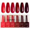 CANNI HEMA FREE UV/LED gél lakk szett 6x9ml - 2309 - Red Velvet Reverie