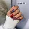 SEMILAC UV/LED Gél Lakk 7ml - 395 - HEMA FREE - Dawn till Dusk