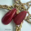 SEMILAC UV/LED Gél Lakk 7ml - 318 - Burgundy Red Glitter