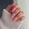 SEMILAC UV/LED Gél Lakk 7ml - 376 - HEMA FREE - Shimmer Stone Pink Diamond