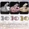 Born Pretty Sparkle Painting Gel 5ml - No.01 Super Silver