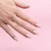 SEMILAC UV/LED Gél Lakk 7ml - 924 - Silver & White Drops