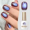 Born Pretty Cat Magnetic UV/LED gél lakk 10 ml - Fruit Basket - MY268 - Indigo Eggplant