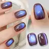 Born Pretty Cat Magnetic UV/LED gél lakk 10 ml - Fruit Basket - MY268 - Indigo Eggplant