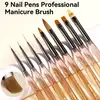BORN PRETTY PRO ecset szett - 9 db