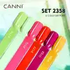 CANNI HEMA FREE UV/LED gél lakk szett 6x9ml - 2358