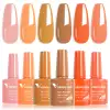 Venalisa 6 db-os UV/LED Gél lakk szett - 2218 - Orange - Hema Free