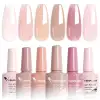 Venalisa 6 db-os UV/LED Gél lakk szett - 2220 - Jelly Translucent - Hema Free