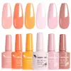 Venalisa 6 db-os UV/LED Gél lakk szett - 2223 - Sunset Glow - Hema Free