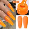 Born Pretty Pro UV/LED HEMA FREE gél lakk 15 ml - C051 - Neon Yellow Orange