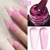 Born Pretty Pro UV/LED HEMA FREE gél lakk 15 ml - C175 - Jelly Purple Pink
