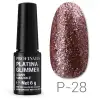 Profinails Platina Glimmer LED/UV lakkzselé 6gr P-28