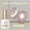 BORN PRETTY Green Cat Magnetic UV/LED gél lakk 10 ml - GCM03