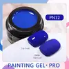 BORN PRETTY PRO Painting Gel 5 ml - PN12 - Blue