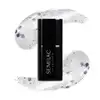 SEMILAC UV/LED Gél Lakk 7ml - 924 - Silver & White Drops