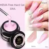 BORN PRETTY PRO Hard Gel építőzselé 30 ml - HG05 - Baby Pink