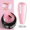 Born Pretty  Pro fixálásmentes gyurmazselé 15 ml -  NEG28 - Áttetsző