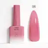 CANNI HEMA FREE Rubber Base Gel - 9 ml - X08 Dark Pink