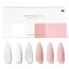 CANNI HEMA FREE Rubber Base Gel szett - 6x9 ml - R1