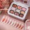 BORN PRETTY 4in1 festőzselé paletta No.01 Ashy Rose